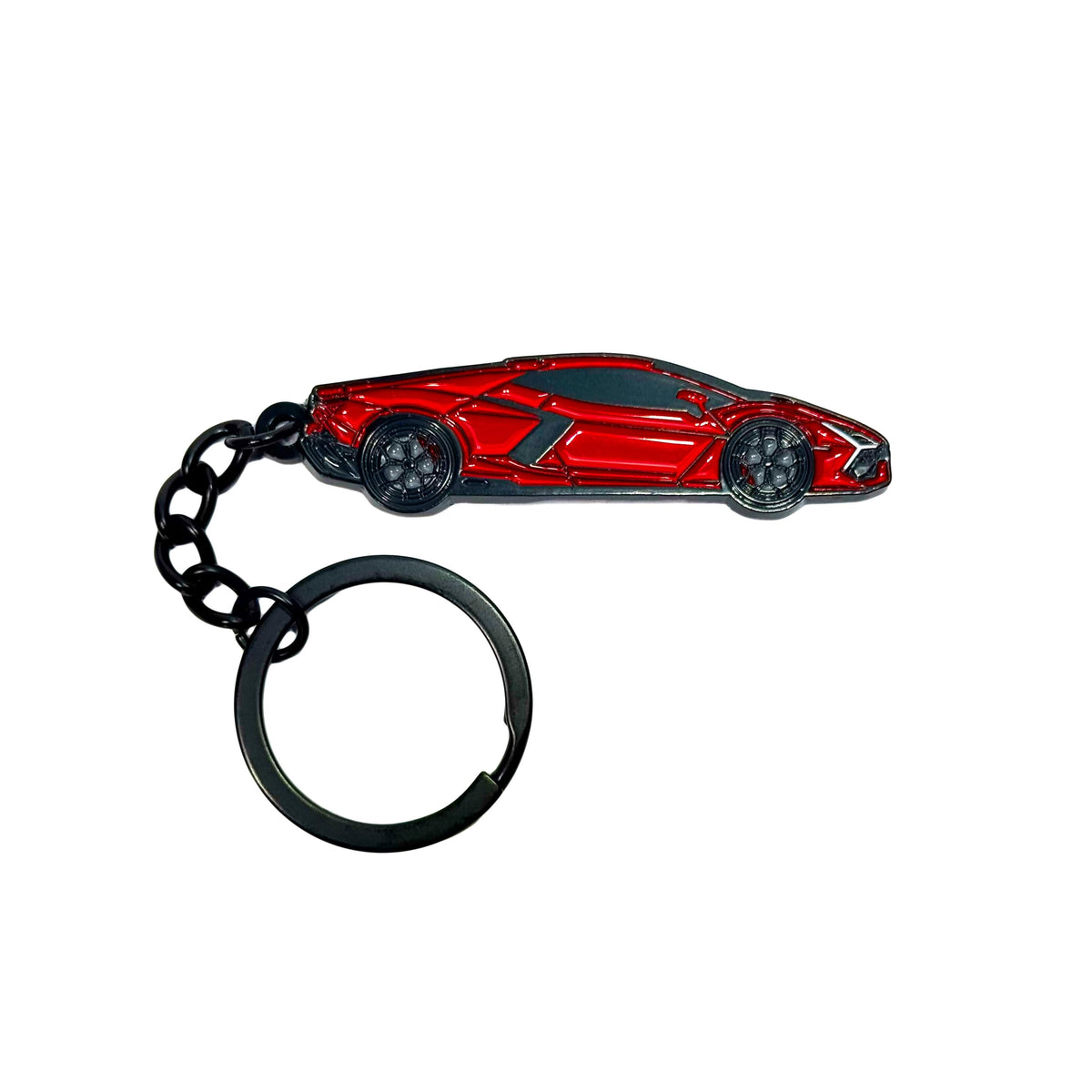 Lamborghini Keychain Revuelto Metal Enamel - Car Enthusiast Gift Accessory