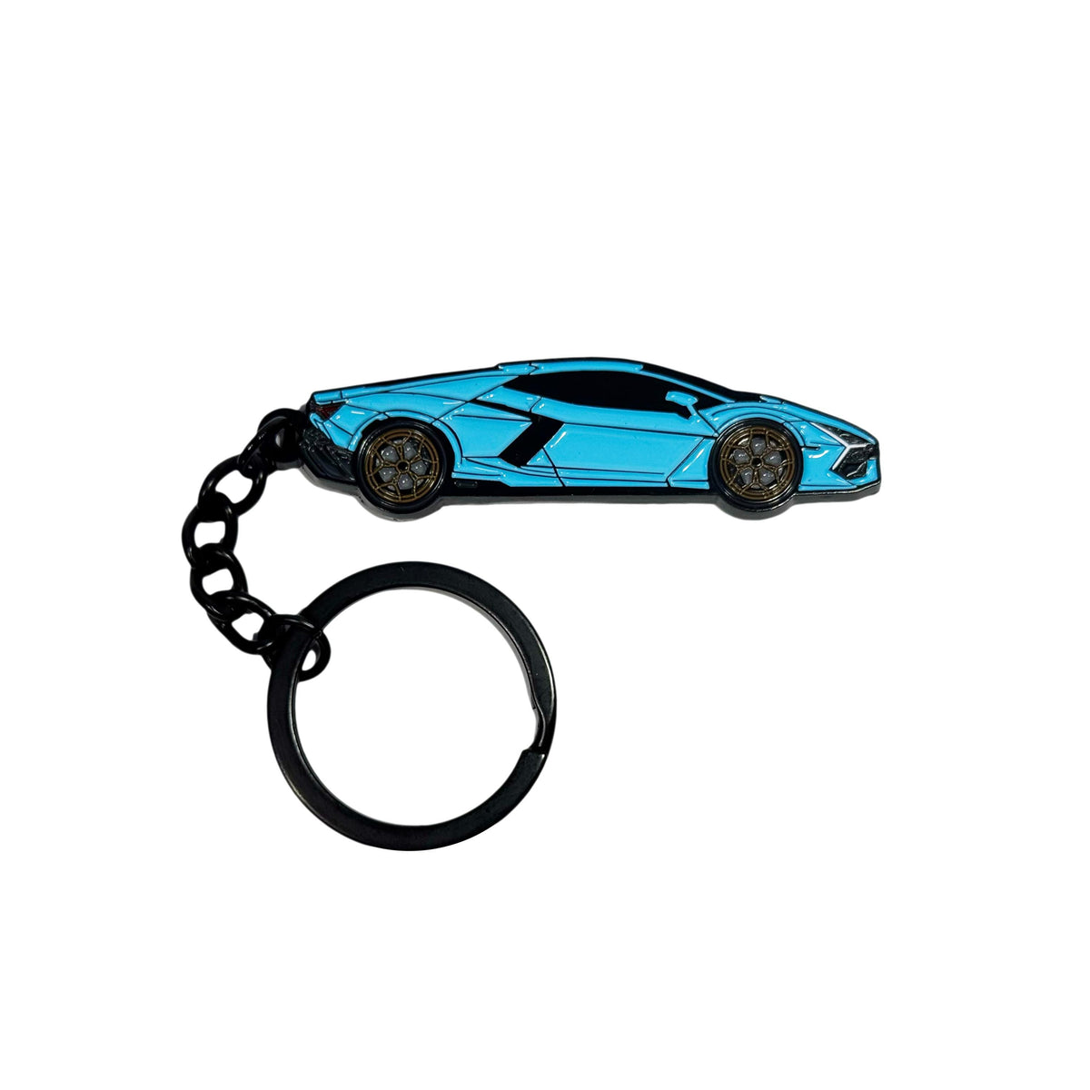 Lamborghini Keychain Revuelto Metal Enamel - Car Enthusiast Gift Accessory