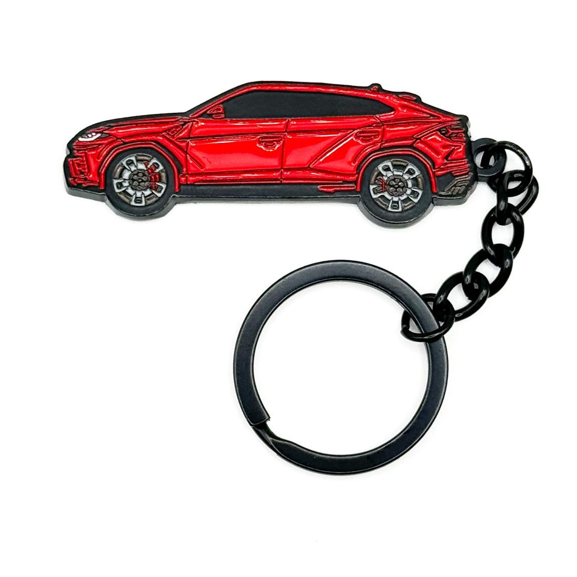 Lamborghini Keychain Urus Metal Enamel – Car Enthusiast Gift Accessory