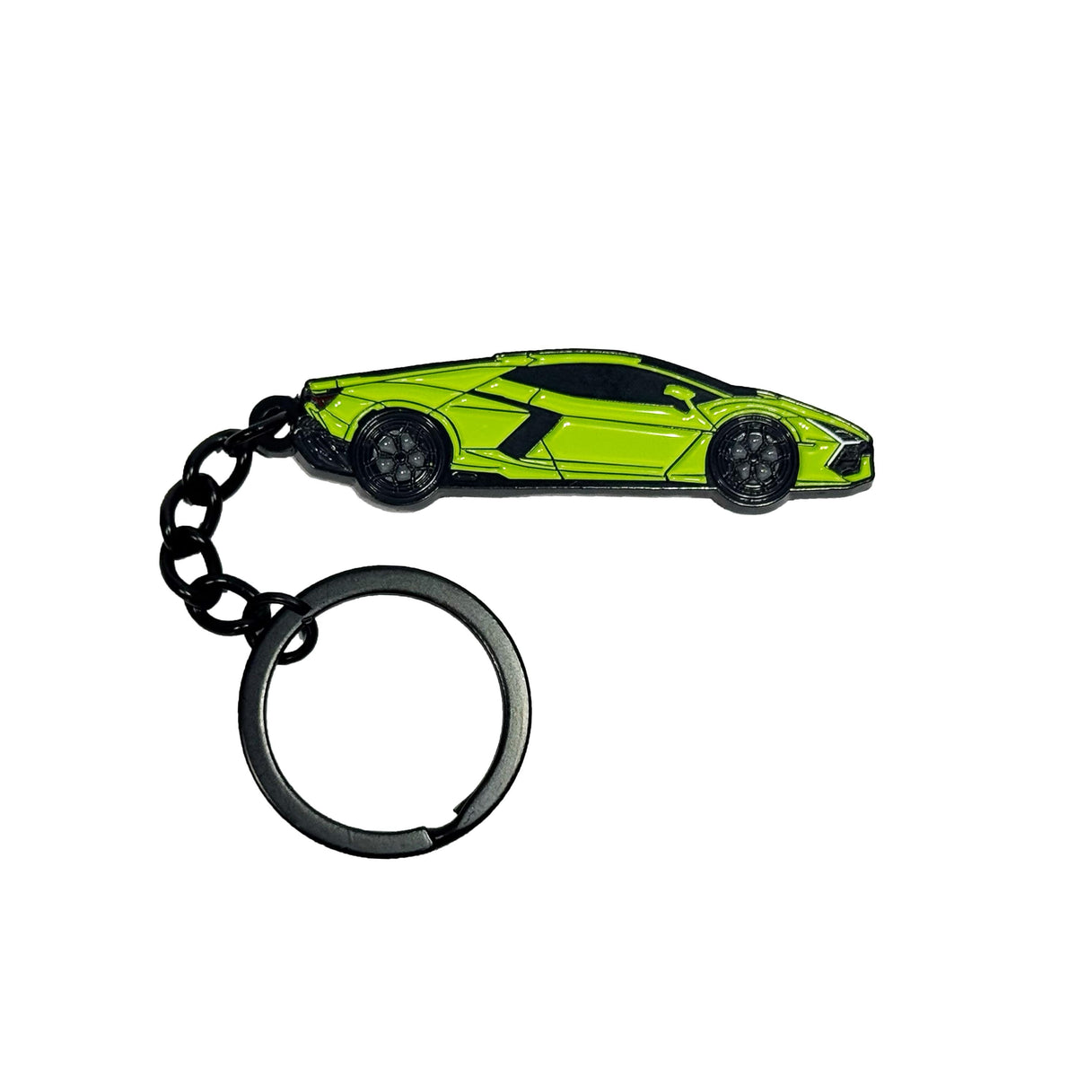 Lamborghini Keychain Revuelto Metal Enamel - Car Enthusiast Gift Accessory