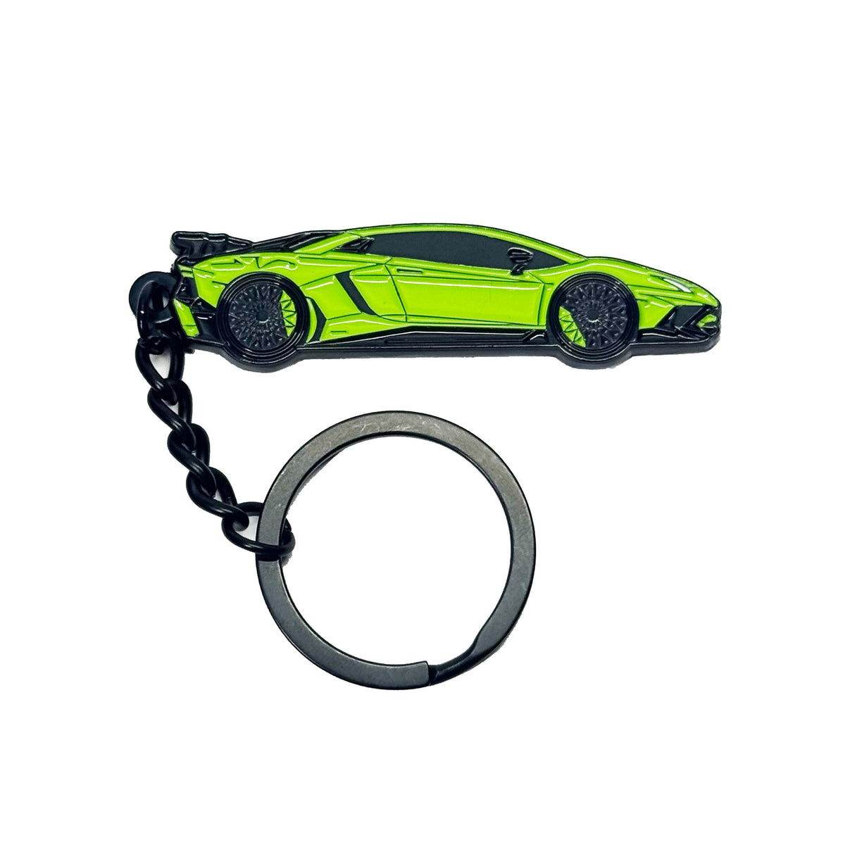 Lamborghini Keychain Aventador SV Metal Enamel – Car Enthusiast Gift Accessory