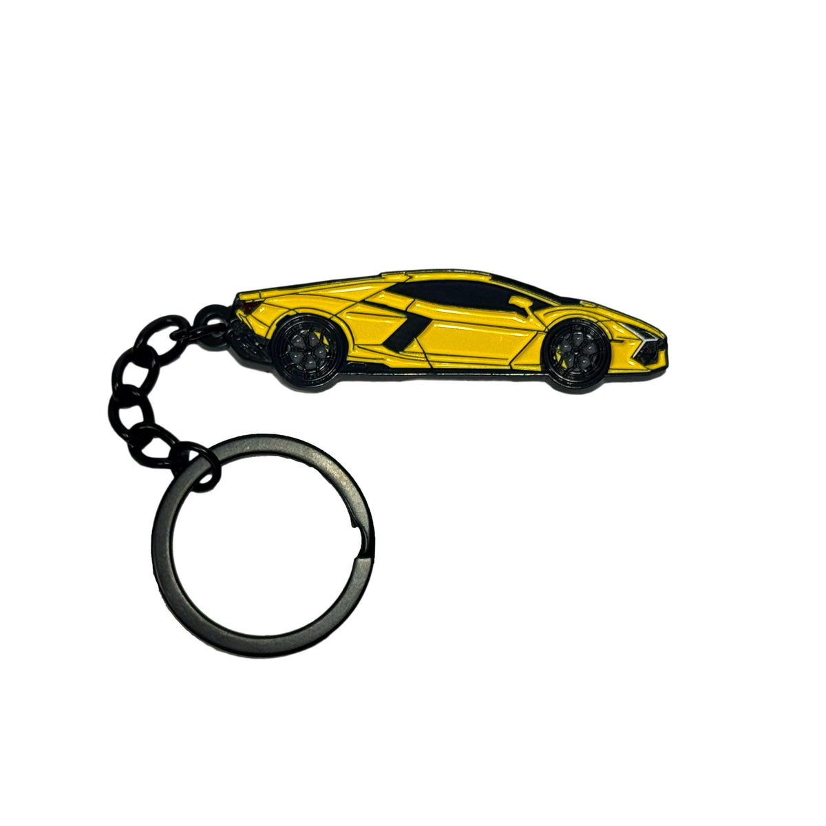 Lamborghini Keychain Revuelto Metal Enamel - Car Enthusiast Gift Accessory