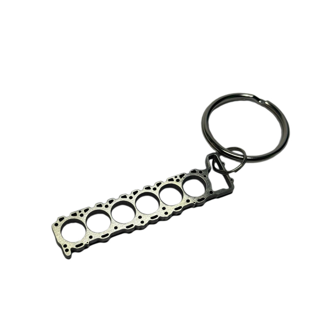 Lamborghini Aventador Head Gasket Keychain - V12 Car Enthusiast Gift