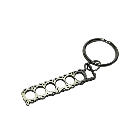 Lamborghini Aventador Head Gasket Keychain - V12 Car Enthusiast Gift