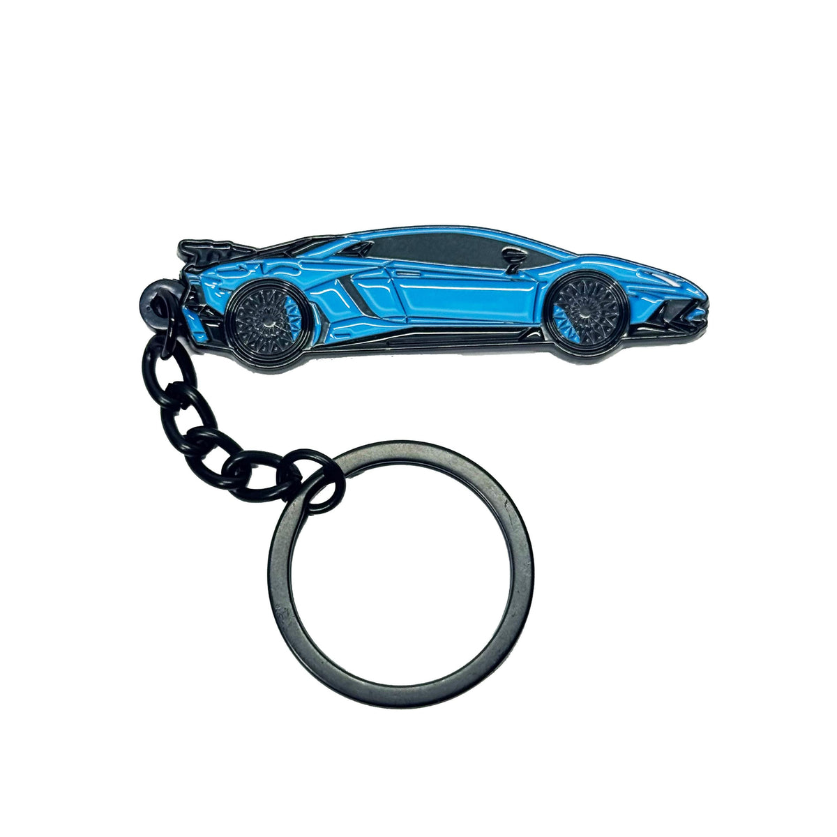 Lamborghini Keychain Aventador SV Metal Enamel – Car Enthusiast Gift Accessory